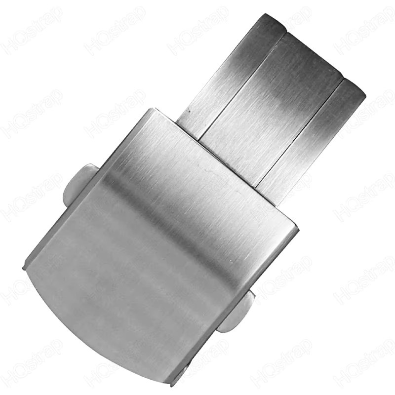 HQstrap Uhrenarmband-Verschluss Edelstahl, Silber, Unisex - Bild 3