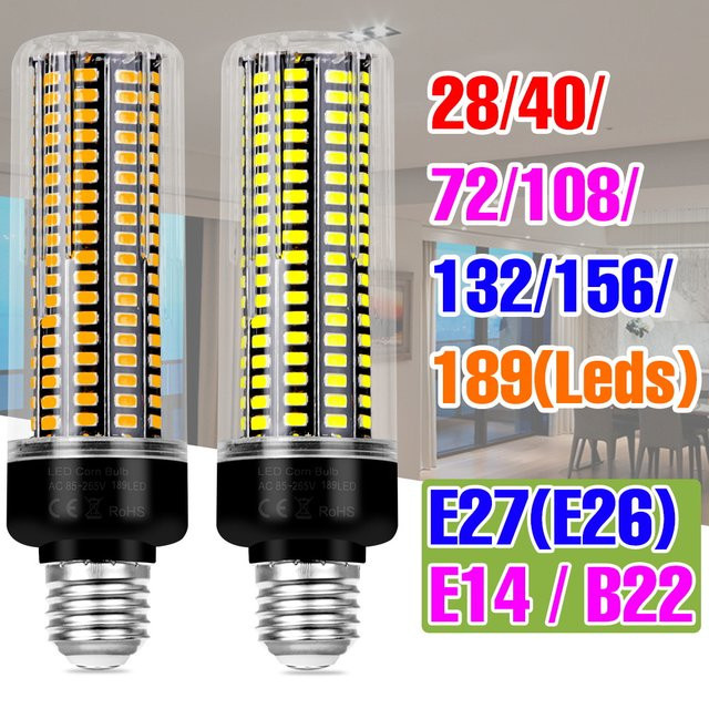 LED Filament Glühbirne E27 Weiß Transparent für Kronleuchter und Deckenlampen - Bild 1