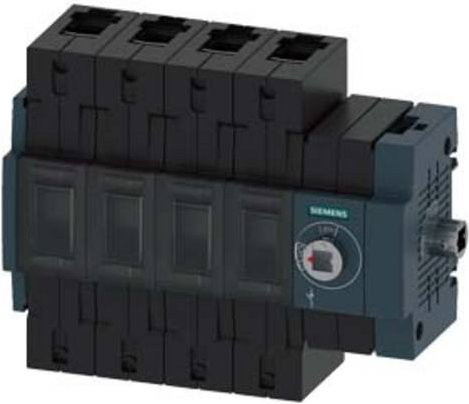 Siemens Lasttrennschalter 4polig 160A 3 Wechsler 690 V/AC grau 3KD34442NE400 - Bild 1