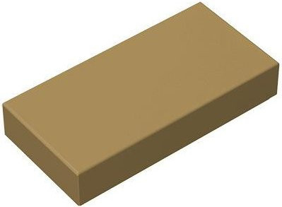 Yiran toy Bausteine Fliese 1x2, Nachfüllpack, 186-teiliges Set, Bunt / Mehrfarbig - Bild 1