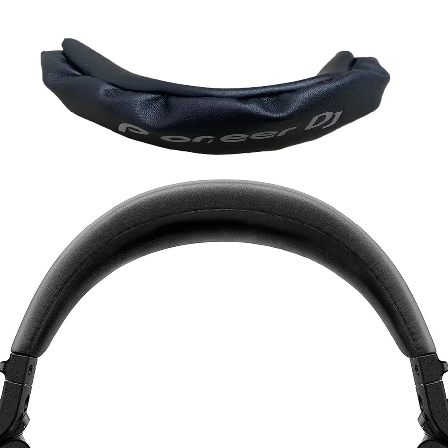 Pioneer Ersatz-Stirnband aus PU-Leder für HDJ-X7 und HDJ-X10 Over-Ear-DJ-Kopfhörer, Schwarz - Bild 1