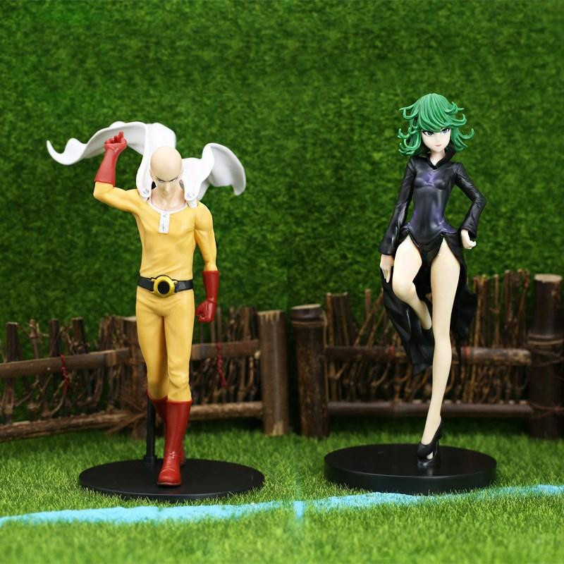 Yiran toy 1 One Punch-Man Saitama Tatsumaki Figur PVC Modell 18cm - Bild 2