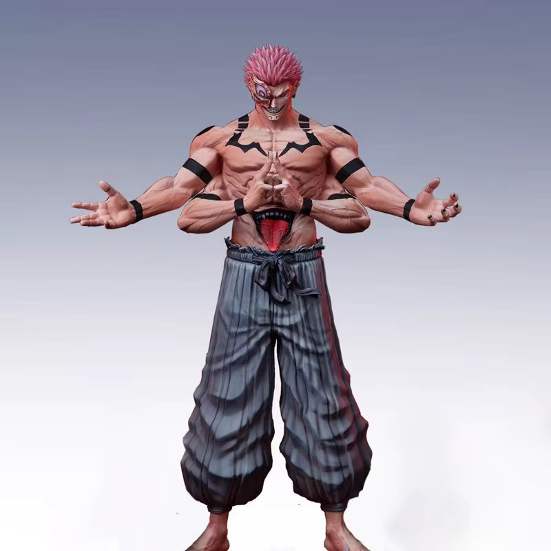 Bandai Jujutsu Kaisen Ryomen Sukuna, Actionfigur, 32 cm, Kunststoff - Bild 4