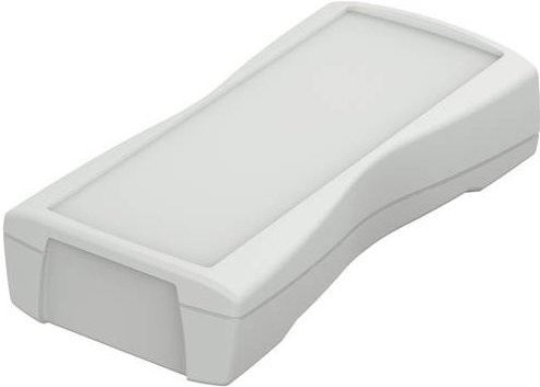 Bopla BOS STREAMLINE BS 603 Hand-Gehäuse aus ABS in Lichtgrau RAL 7035 B/T/H: 159,4 x 77,9 x 33,5 mm - Bild 1