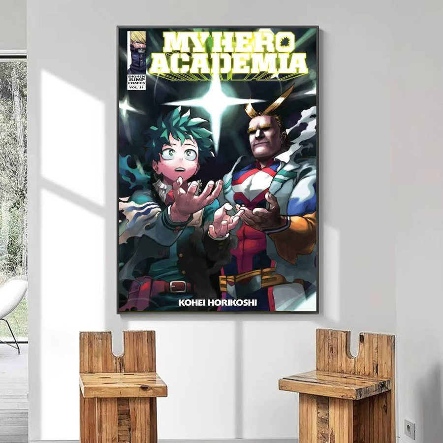 My Hero Academia Wandkunst Poster Aufkleber in Multicolour für dein Wohnzimmer oder Schlafzimmer - Bild 6