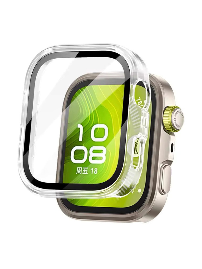 Huawei Displayschutz aus gehärtetem Glas, transparent, Huawei Watch Fit 5-4 Pro - Bild 6