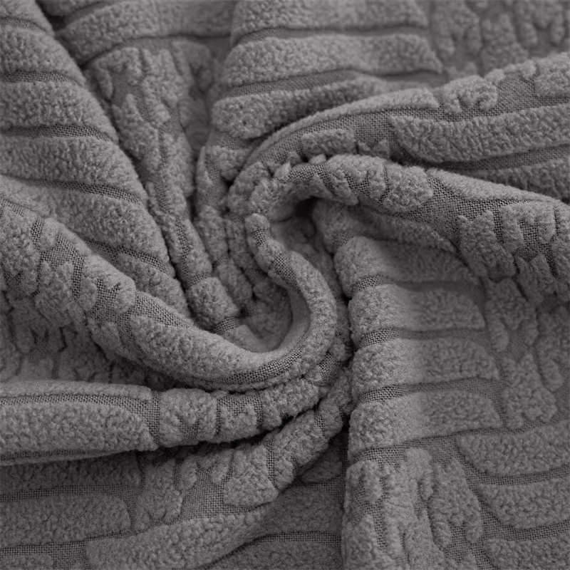 Yupartex Jacquard-Stuhlbezug für Esszimmerstühle, elastisch, Grau - Bild 5