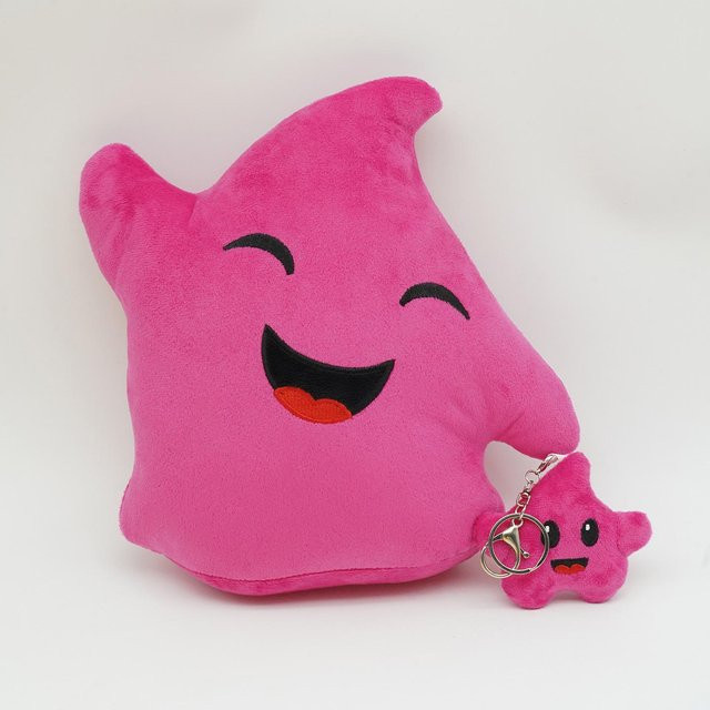 Super Mario Galaxy Luma Plüschtier, Kuschelsternpuppe, 20cm, rosa - Bild 1
