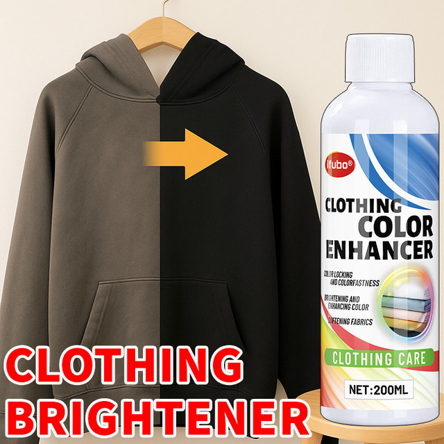 Ifubo Kleidungs-Farbaufheller und Textil-Strahlkraftverstärker zur Auffrischung verblasster Kleidung für Baumwolle, Denim und Leinen - Bild 1
