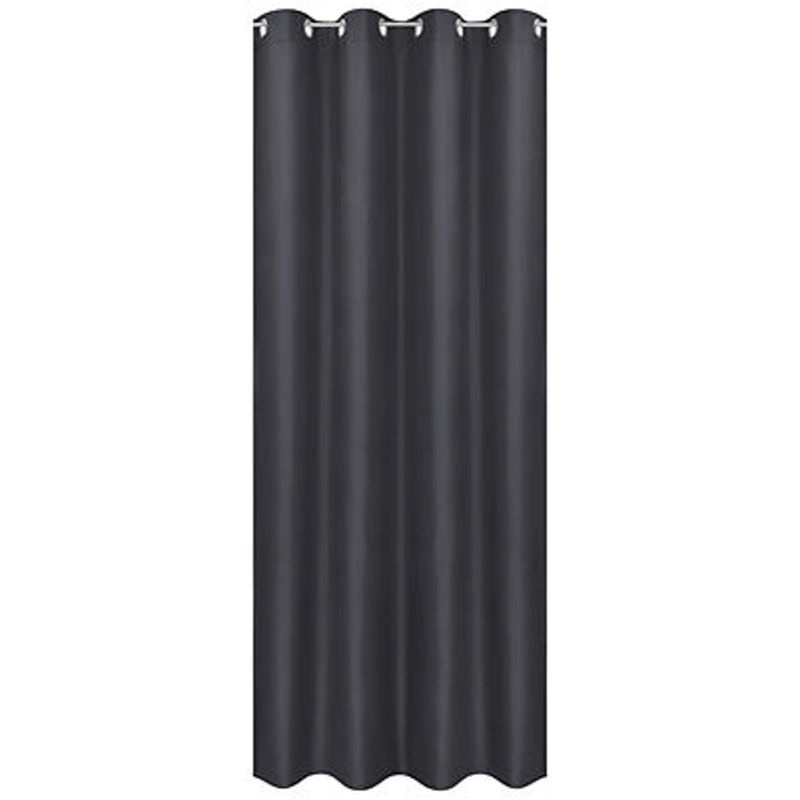 Ösenvorhang Barnaby ACUS design collection Schwarz B: 140 cm, H: 235 cm - Bild 2