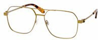 Off-White OERJ07J Korrektionsbrille Aviator, Metall, Braun, Gold, Unisex - Bild 1
