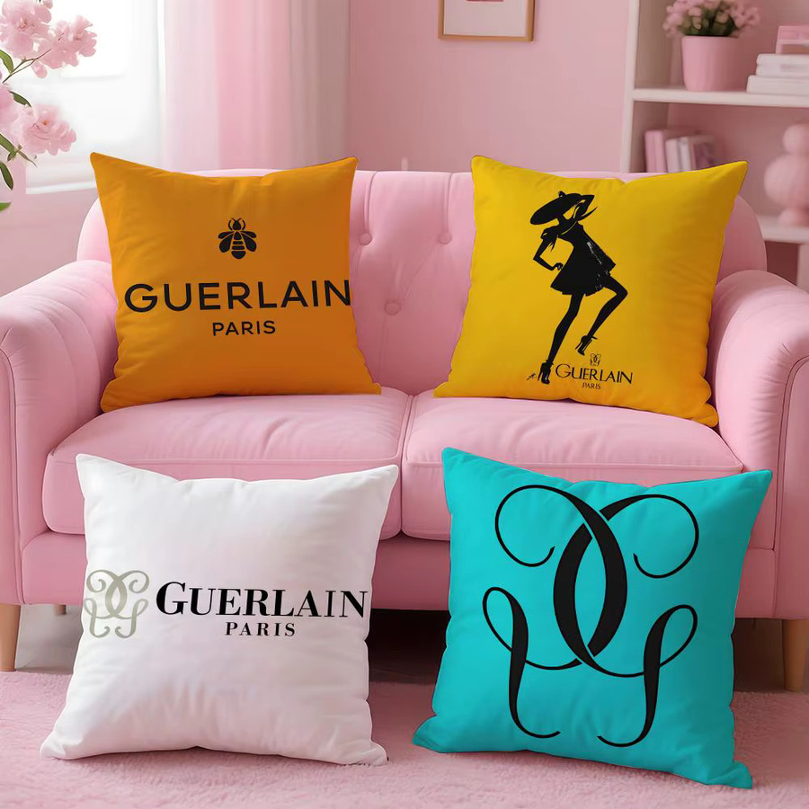 Guerlain Kissenbezug-Set, 4-teilig, Weiß, Dekorativ für Sofa und Heimdekoration - Bild 2