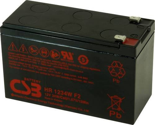 CSB Ersatzbatterie in Schwarz - Bild 1