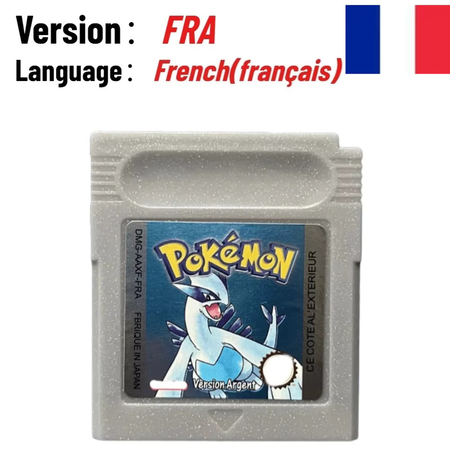 TAKARA TOMY Pokemon GBC Spielmodul Pikachu-Edition für Game Boy Color und GBA SP in den Varianten Gold, Silber, Rot, Blau und Grün - Bild 2