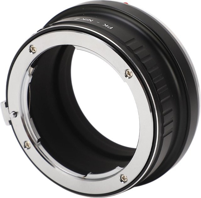 KONNWEI PK zu Z Kameraobjektiv-Konverterring aus Aluminiumlegierung für Pentax zu Nikon Z-Mount, Schwarz - Bild 1