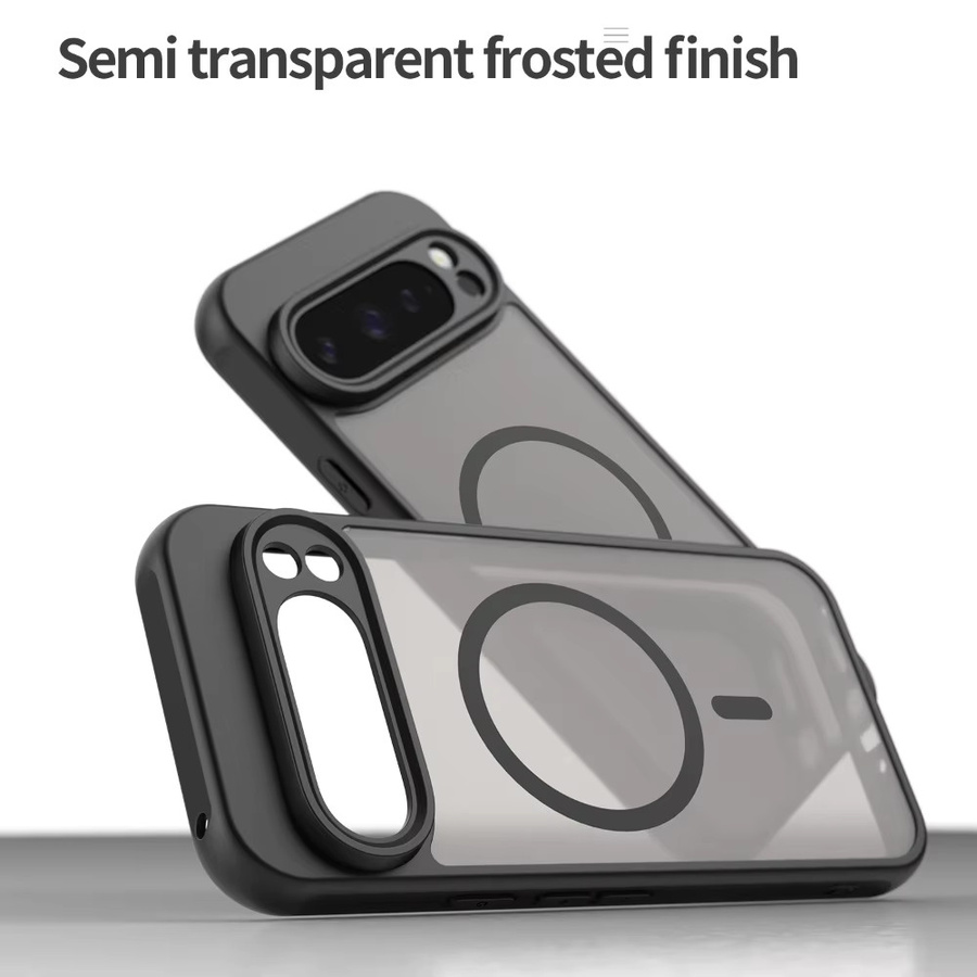 Stoßfeste Handyhülle für Google Pixel 9 Pro XL, Pixel 9 Pro, Pixel 9 und Pixel 9A mit magnetischer Rückseite für kabelloses Laden in Blau - Bild 2
