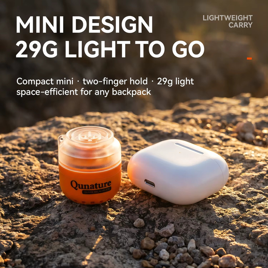 Qunature Elektrische Mini Luftpumpe Quantum-Pumpe für Camping, Luftmatratzen und Pool-Floats - Bild 3