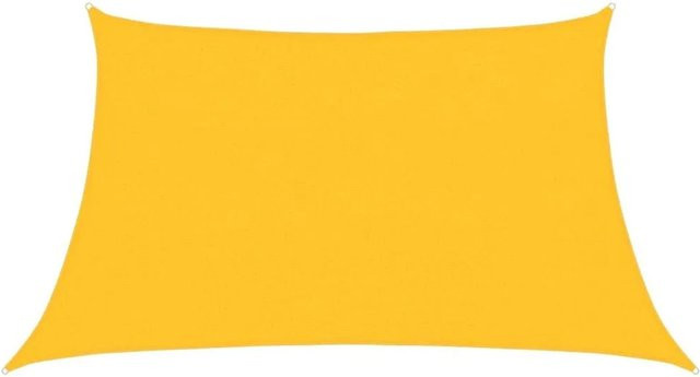 Furnicato Sonnensegel aus HDPE in Gelb mit den Maßen B: 400 cm, T: 200 cm - Bild 1