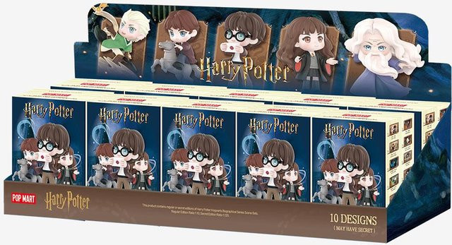 POP MART Harry Potter Hogwarts Biografische Serie Szenen Sets Blind Box, 10-teiliges Set - Bild 1