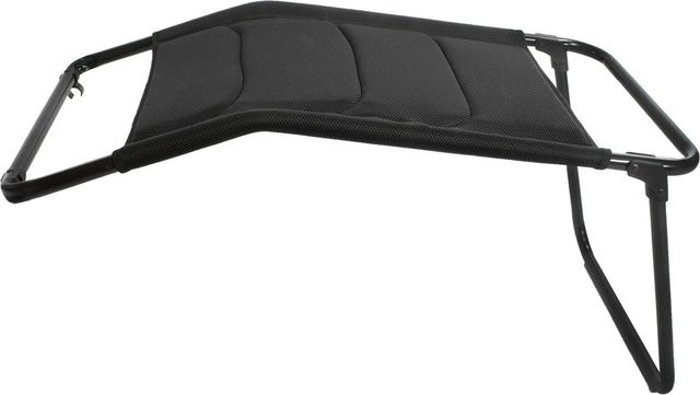 osoltus Fußablage Fußhocker für Campingsessel in Black Magic, Farbe: Schwarz - Bild 1