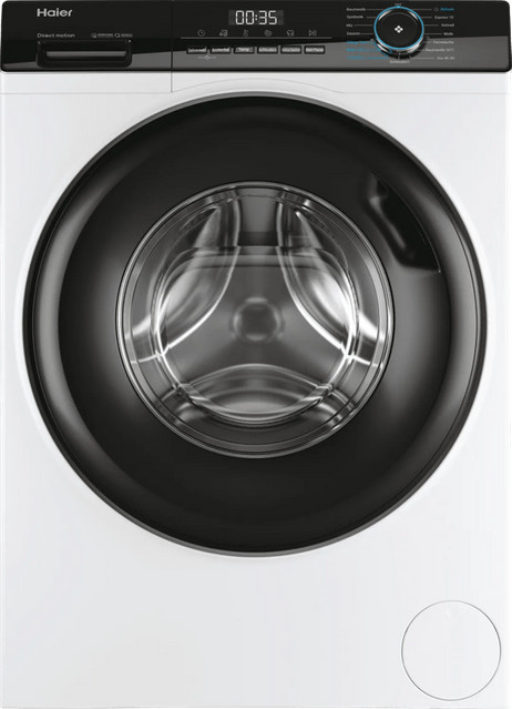 Haier Waschmaschine HW100-B14939 Frontlader mit Dampfprogrammen in Weiß - Bild 1