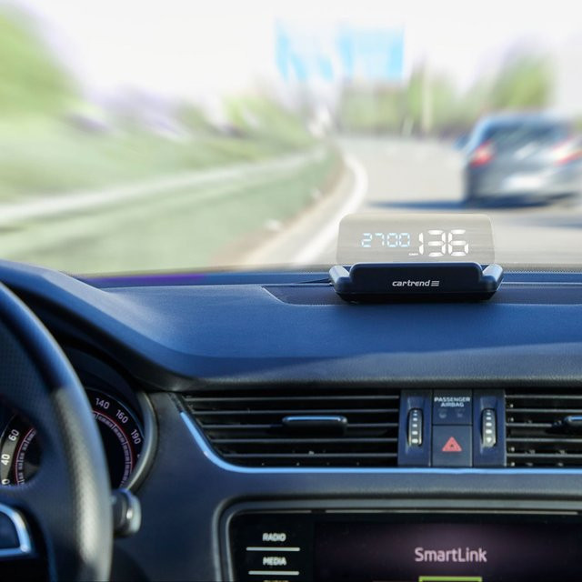 CARTREND Head-Up Display in Schwarz - Bild 1