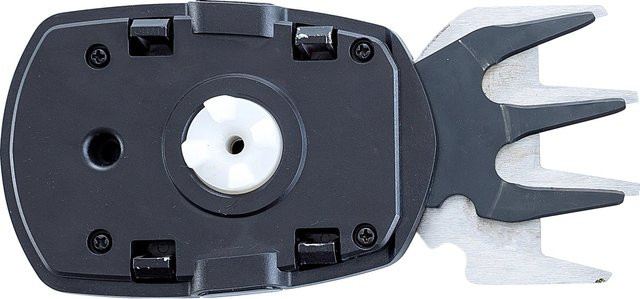 LUX-TOOLS Grasscherenaufsatz aus Stahl für das Akku-Gras- und Strauchscheren-Set A-GS-70/110 - Bild 1