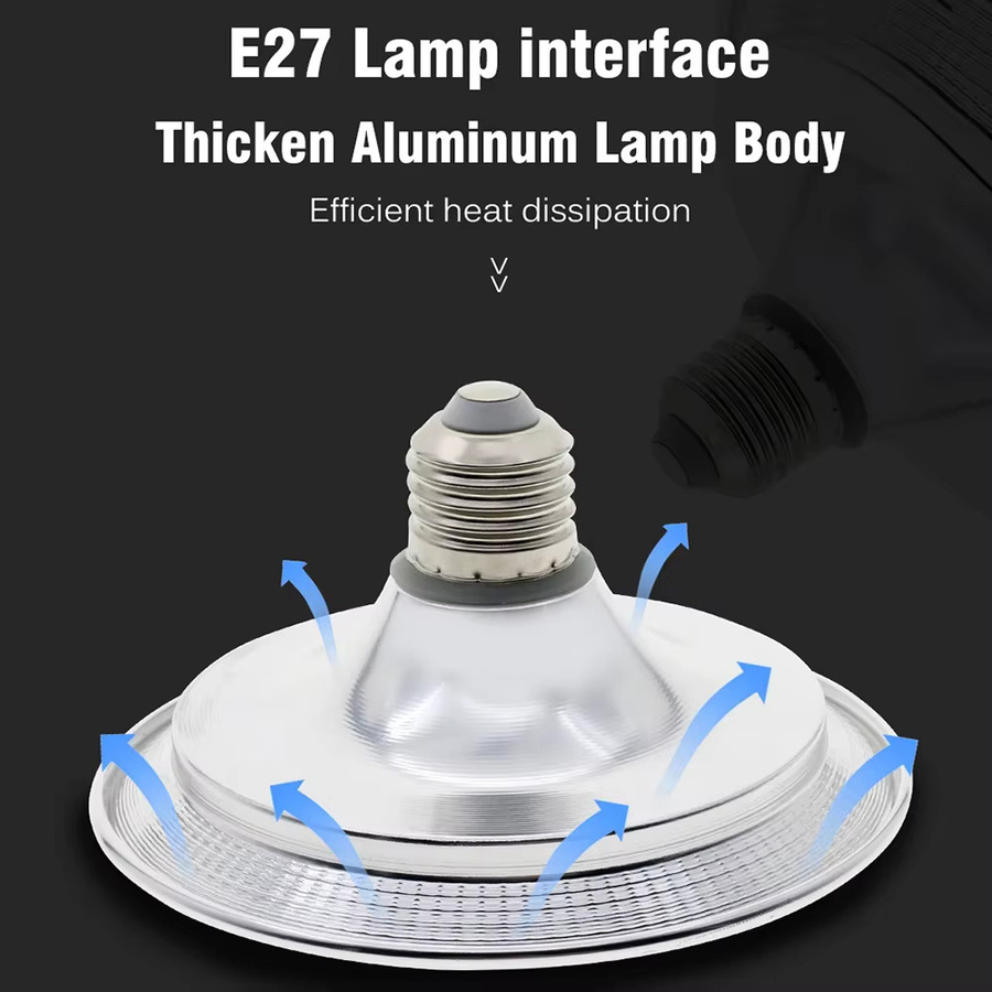 IWP LED Vollspektrum Pflanzenlampe E27 für Gemüse und Blüten in der Hydrokultur - Bild 5