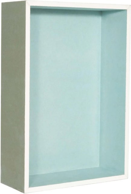 Dalsys Wandnische für die Dusche aus imprägniertem Gipskarton in Grün, B/T/H: 20 x 40 x 12 cm - Bild 1