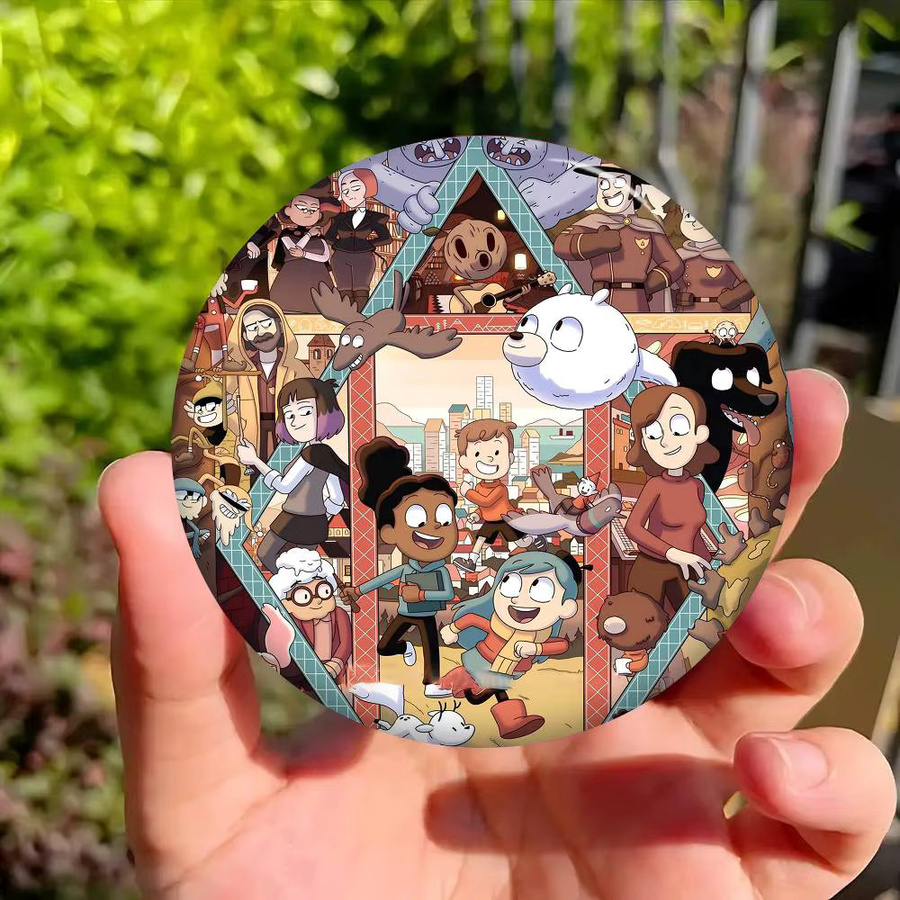Kayou Anstecknadel, Cartoon H-Hilda Anime, Weißblech, Tiermotiv - Bild 3
