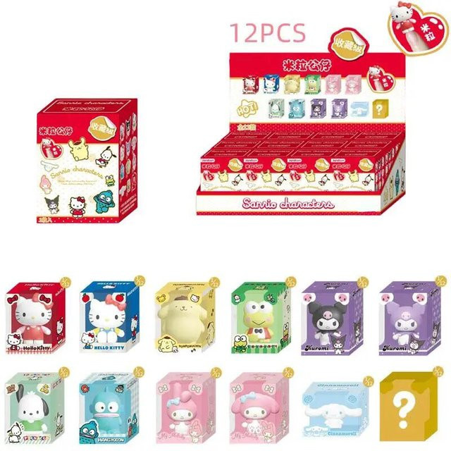 Sanrio Hello Kitty Melody Reiskorn-Puppe, Blind Box, Actionfigur - Bild 1
