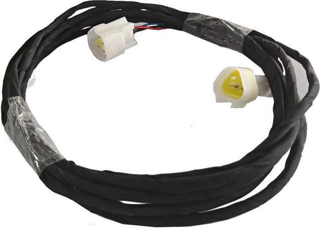 LCD Display Bildschirm Verlängerungskabel als Kabelbaum Adapter Stecker für Automotive Interior Modifikation, Schwarz - Bild 1