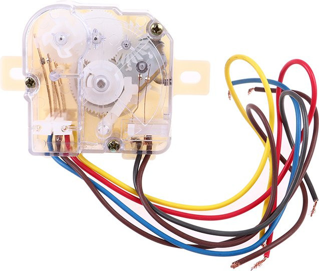 Mechanische 180-Grad-Zeitschaltuhr für halbautomatische Doppelzylinder-Waschmaschinen mit 6-Draht-Anschluss - Bild 1