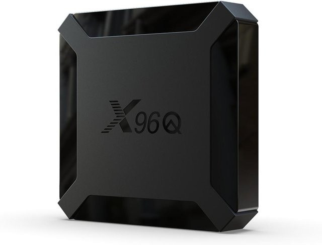 Honor Electronics X96Q TV-Box Android 10.0 mit Allwinner H313 Quad Core ARM Cortex A53, 4K 3D Media Player, Schwarz - Bild 1