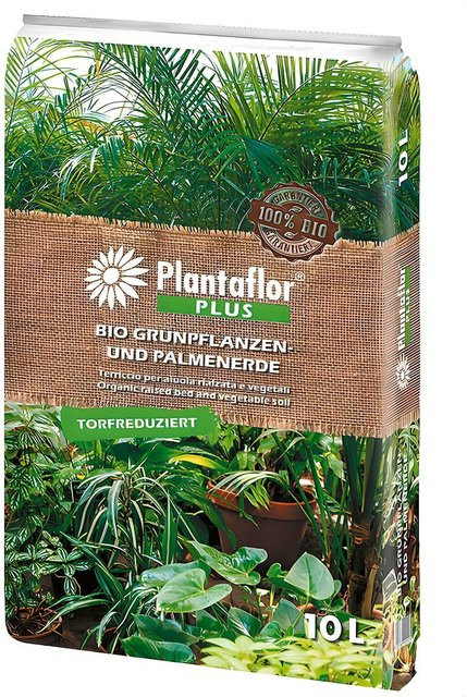 PLANTAFLOR Grünpflanzen- & Palmen-Erde - Bild 1