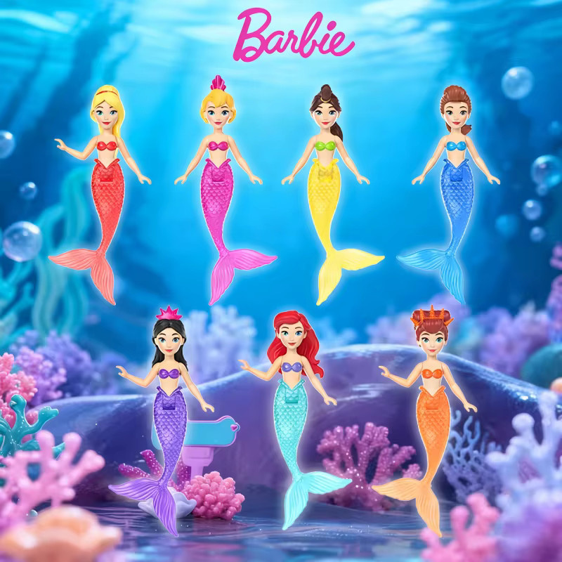 Barbie Meerjungfrau-Prinzessin, Ariel-Figur, Set, ab 3 Jahren - Bild 2
