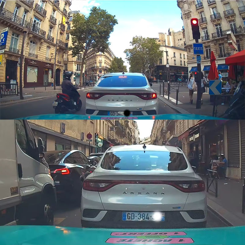 CARBAOHUI Dash Cam Action Camera für Mercedes-Benz V-Klasse V200 V260 Vito W447 in Schwarz - Bild 6