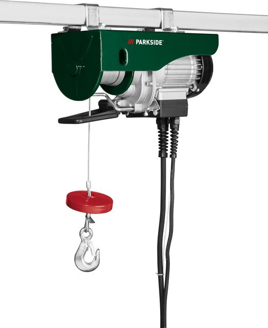 PARKSIDE Seilhebezug PSZ 250 A2 aus Stahl in Grün - Bild 1
