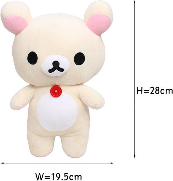 Yiran toy Rilakkuma Erdbeer-Anime Plüschtiere, Plüschpuppe, ab 3 Jahre - Bild 1