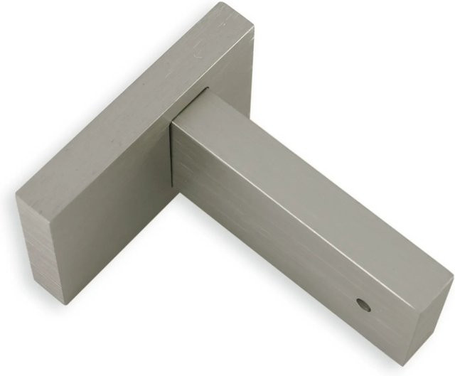Gardinia Träger Luxor Bracket aus Edelstahl in Silber, B/T/H: 180 x 8 cm - Bild 1