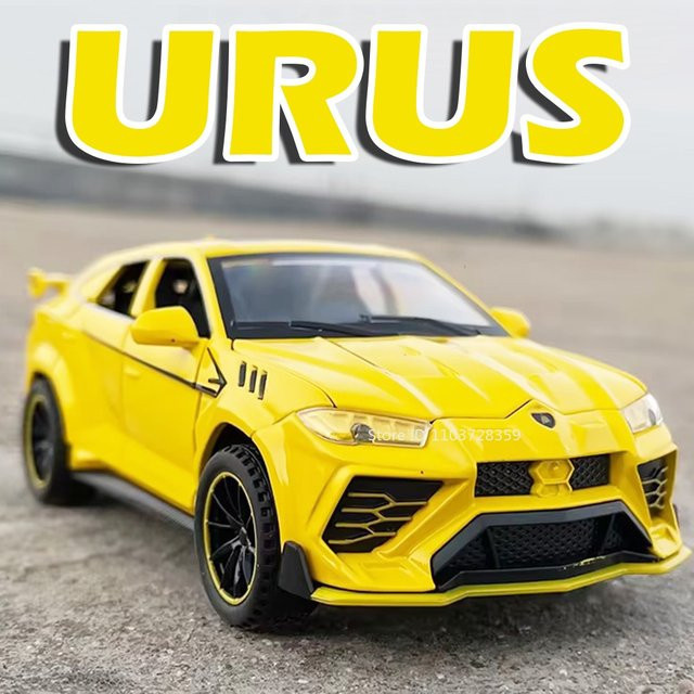RMZ city Urus Revuelto Modell, Spielzeug Sportwagen, 1:32, Metall, mit Licht und Sound - Bild 1