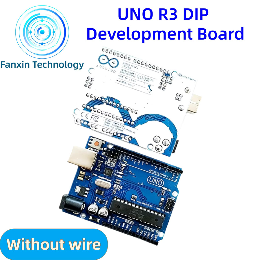 PLR UNO R3 Entwicklungsboard mit ATmega328P und CH340G, Blau, 1-6 Stück - Bild 2
