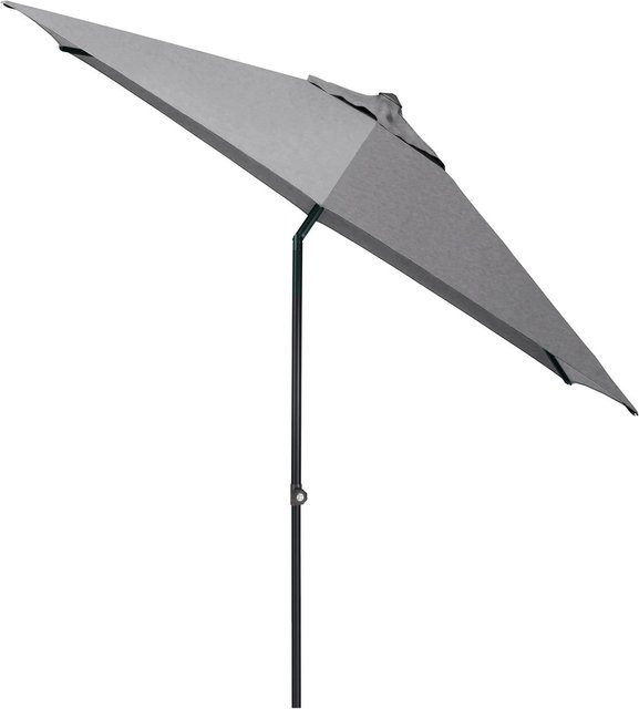 Kettler Stockschirm EASY PUSH LX rund, Grau meliert, Durchmesser: 300 cm, Höhe: 250 cm - Bild 1