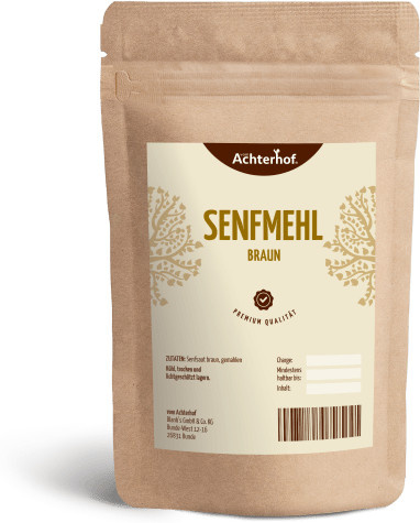 Achterhof Senfmehl braun gemahlen 500 g - Bild 1
