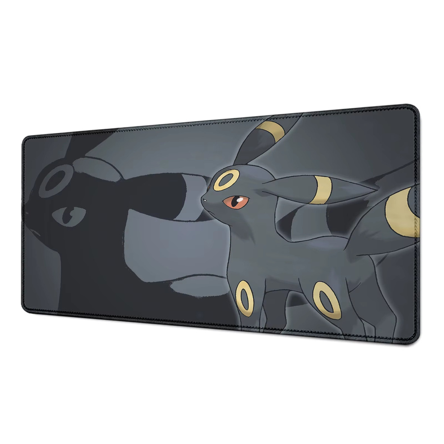 Potdemiel Gaming-Tastaturmatte XXL Umbreon Anime Schreibtischunterlage Schwarz - Bild 3