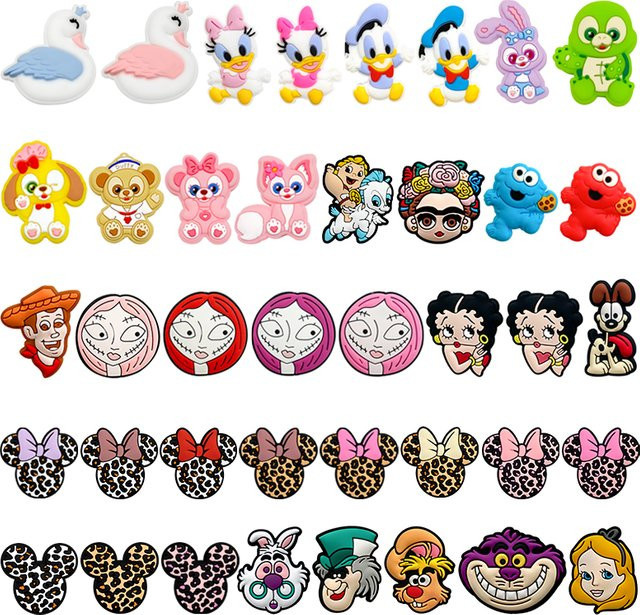 Potdemiel 5 Stück Silikon Cartoon Perlen in Multicolour für DIY Schnullerketten und Baby Mundpflege-Accessoires - Bild 1