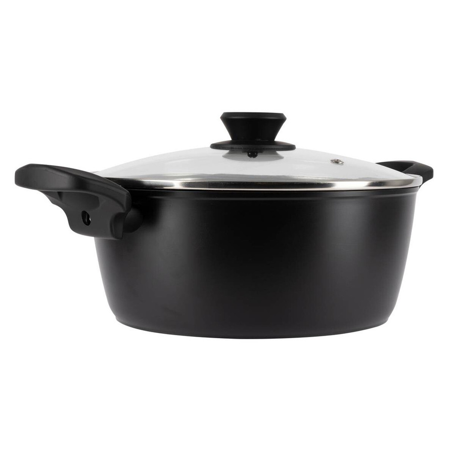 SAN IGNACIO Kochgeschirrset Tormes, 4-teilig, Aluminium, Schwarz, mit Antihaftbeschichtung - Bild 2