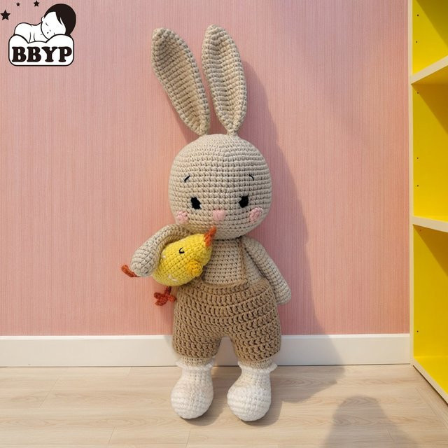 BBYP Kaninchen mit Küken, Stofftier, Plüsch / Textil - Bild 1