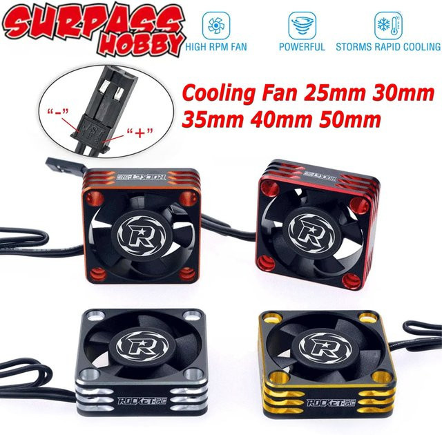 Surpass Hobby Rocket RC Lüfter, Wärmeableitungs-Kühlventilator, Zubehör - Bild 1