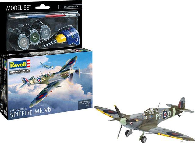 Revell Supermarine Spitfire Mk.Vb, Model Set, 1:72, ab 8 Jahren - Bild 1